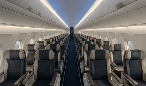ALTIS IRJ cabin interior, 2+2 configuration